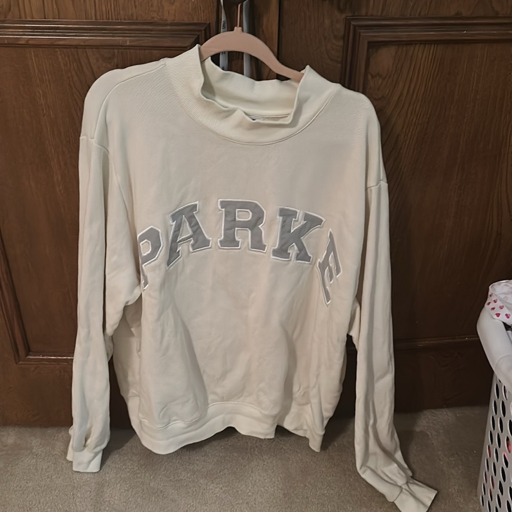 PARKE Bridal Cream Mockneck **Brand New**